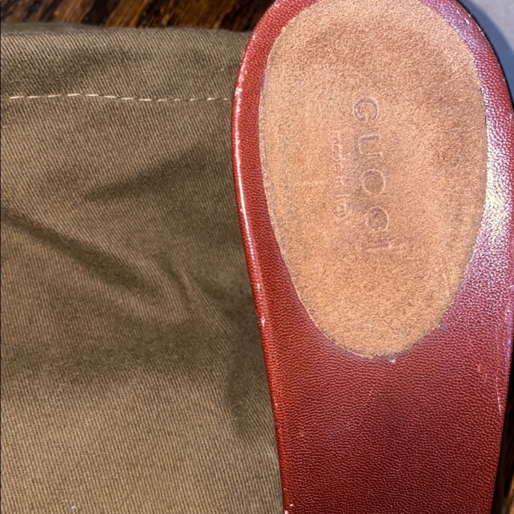 Suede Gucci Sandals - Picture 5 of 8